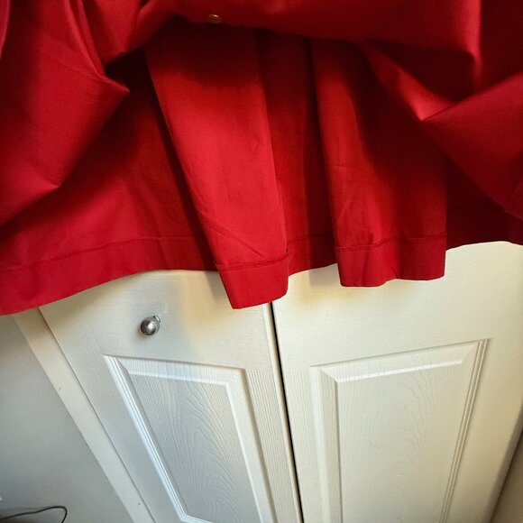 Pleated cotton twill skirt - Picture 5 of 8